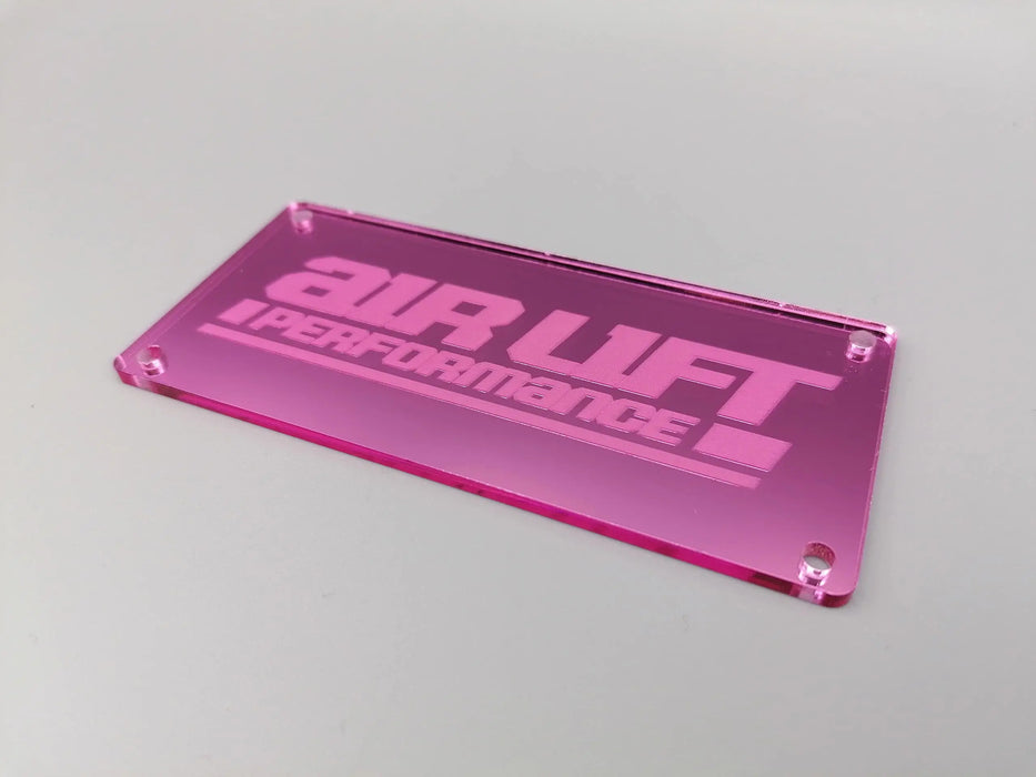 Airlift Performance 3P 3H 3S Ventilblock Cover (Anthrazit (Spiegel), Oldstyle: 51x110 mm)