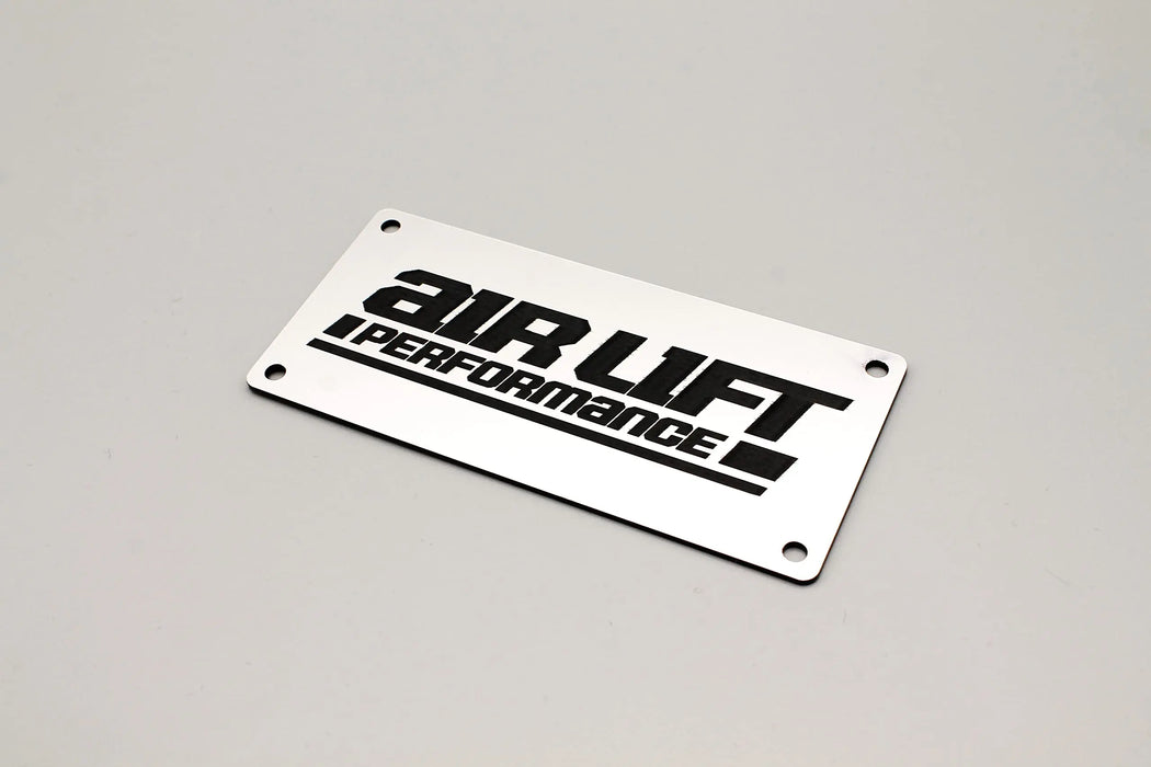 Airlift Performance 3P 3H 3S Ventilblock Cover (Anthrazit (Spiegel), Oldstyle: 51x110 mm)
