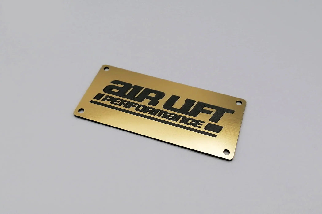 Airlift Performance 3P 3H 3S Ventilblock Cover (Anthrazit (Spiegel), Oldstyle: 51x110 mm)