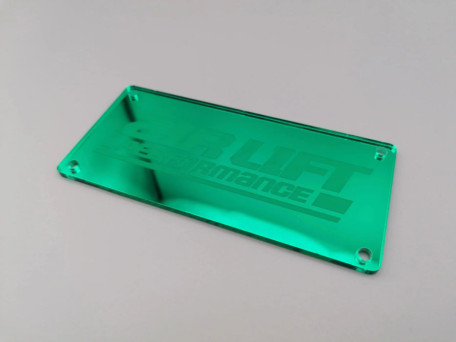 Airlift Performance 3P 3H 3S Ventilblock Cover (Anthrazit (Spiegel), Oldstyle: 51x110 mm)