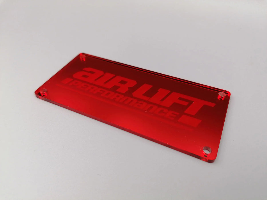 Airlift Performance 3P 3H 3S Ventilblock Cover (Anthrazit (Spiegel), Oldstyle: 51x110 mm)