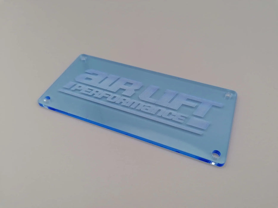 Airlift Performance 3P 3H 3S Ventilblock Cover (Anthrazit (Spiegel), Oldstyle: 51x110 mm)