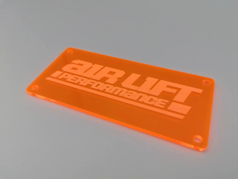 Airlift Performance 3P 3H 3S Ventilblock Cover (Anthrazit (Spiegel), Oldstyle: 51x110 mm)