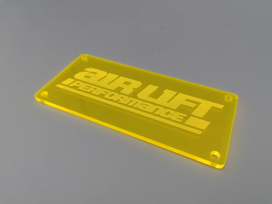Airlift Performance 3P 3H 3S Ventilblock Cover (Anthrazit (Spiegel), Oldstyle: 51x110 mm)