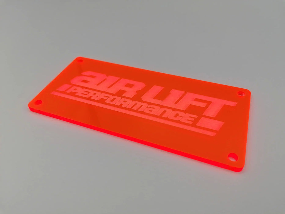 Airlift Performance 3P 3H 3S Ventilblock Cover (Anthrazit (Spiegel), Oldstyle: 51x110 mm)