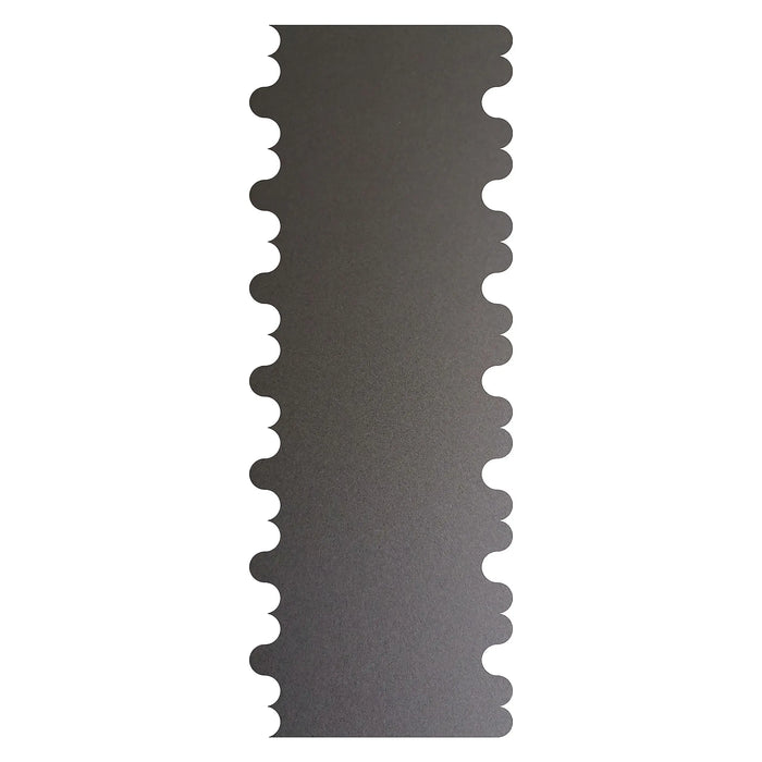 Blacked LaserTEC Cake Card, Scraper, Teigkarte, Schaber, Kuchenschaber, Glätter, Tortenglätter, Muster, Gemustert, Spachtel, Groß (Style 1.01 XL, Rosa)