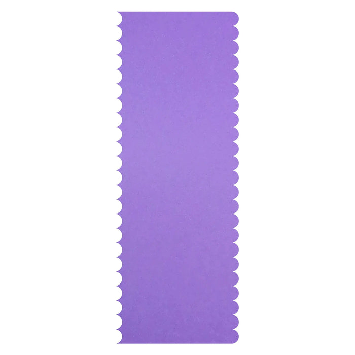 Blacked LaserTEC Cake Card, Scraper, Teigkarte, Schaber, Kuchenschaber, Glätter, Tortenglätter, Muster, Gemustert, Spachtel, Groß (Style 1.01 XL, Rosa)