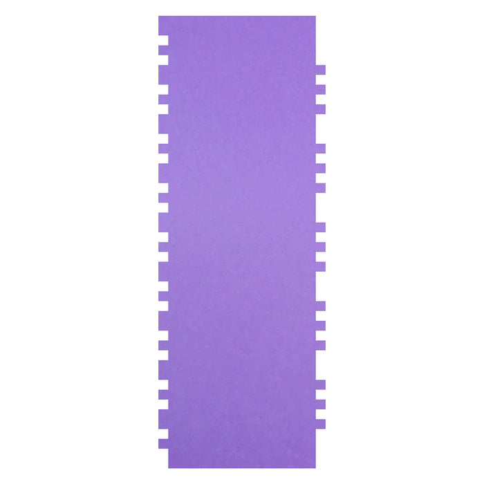 Blacked LaserTEC Cake Card, Scraper, Teigkarte, Schaber, Kuchenschaber, Glätter, Tortenglätter, Muster, Gemustert, Spachtel, Groß (Style 1.01 XL, Rosa)