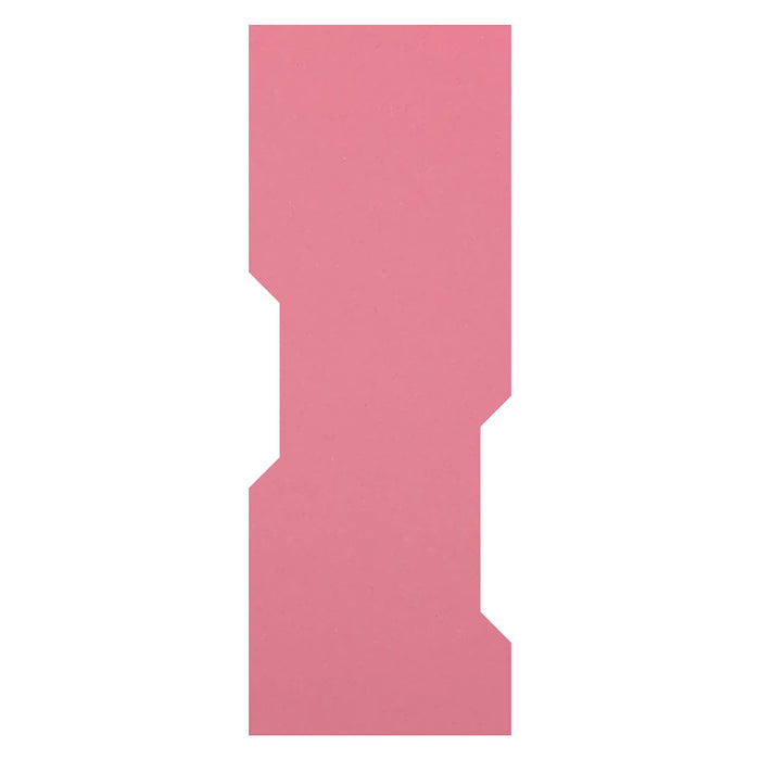 Blacked LaserTEC Cake Card, Scraper, Teigkarte, Schaber, Kuchenschaber, Glätter, Tortenglätter, Muster, Gemustert, Spachtel, Groß (Style 1.01 XL, Rosa)