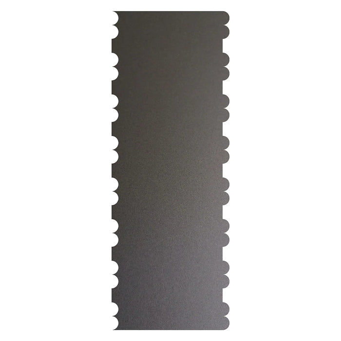 Blacked LaserTEC Cake Card, Scraper, Teigkarte, Schaber, Kuchenschaber, Glätter, Tortenglätter, Muster, Gemustert, Spachtel, Groß (Style 1.01 XL, Rosa)
