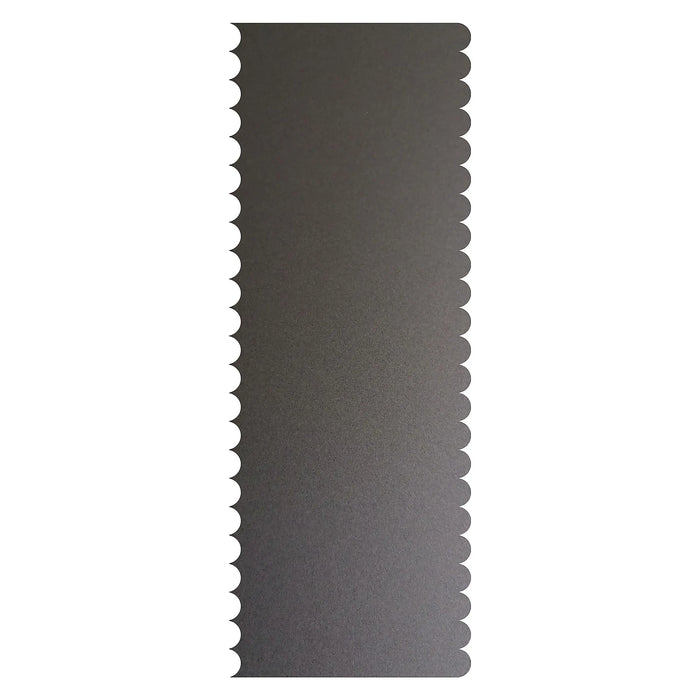 Blacked LaserTEC Cake Card, Scraper, Teigkarte, Schaber, Kuchenschaber, Glätter, Tortenglätter, Muster, Gemustert, Spachtel, Groß (Style 1.01 XL, Rosa)