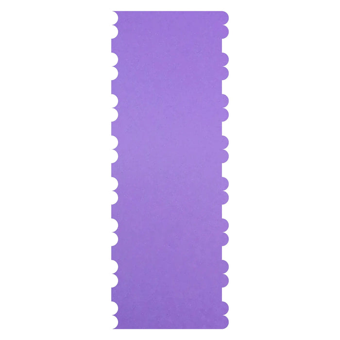 Blacked LaserTEC Cake Card, Scraper, Teigkarte, Schaber, Kuchenschaber, Glätter, Tortenglätter, Muster, Gemustert, Spachtel, Groß (Style 1.01 XL, Rosa)
