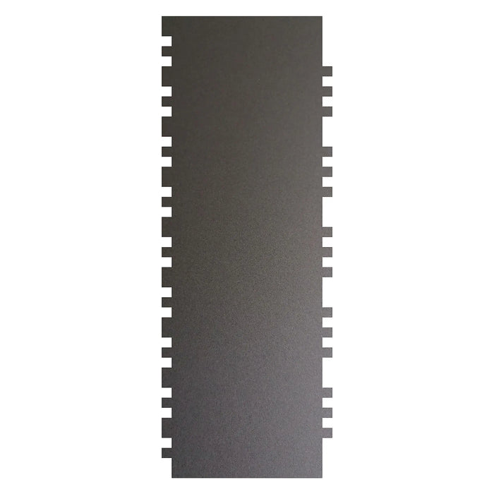 Blacked LaserTEC Cake Card, Scraper, Teigkarte, Schaber, Kuchenschaber, Glätter, Tortenglätter, Muster, Gemustert, Spachtel, Groß (Style 1.01 XL, Rosa)