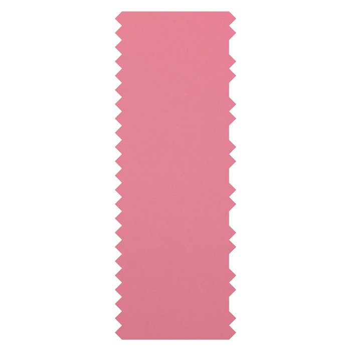 Blacked LaserTEC Cake Card, Scraper, Teigkarte, Schaber, Kuchenschaber, Glätter, Tortenglätter, Muster, Gemustert, Spachtel, Groß (Style 1.01 XL, Rosa)