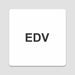 Blacked LaserTEC Leitsysteme - Acryl Schild - Eckig 12 x 12 cm - Selbstklebend - Weiß Matt - UV beständig - Für Innen und Außen (Achtung)