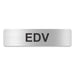 Blacked LaserTEC Leitsysteme - Acryl Schild - Eckig 4 x 16 cm - Selbstklebend - Silber gebürstet - Metall-Optik - UV beständig - Für Innen und Außen (Achtung)