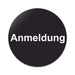 Blacked LaserTEC Leitsysteme - Acryl Schild - Rund 10 cm Durchmesser - Selbstklebend - Schwarz Matt - UV beständig - Für Innen und Außen (Achtung)