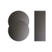 Blacked LaserTEC Ganaching Platte, Cake Board, Tortenplatte, Rund, 16/18/21cm für 15/17/20cm Tortenböden, Teigkarte, Tortenglätter, Scraper, Schaber, Spachtel, Boards (2X ⌀16cm, Lila/Flieder)