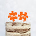 Cake Topper Puzzle, Mr & Mrs, Mr & Mr, Mrs & Mrs, Hochzeit, Verlobung, Acryl/Holz, Tortenstecker, Tortenfigur, Tortendeko, Hochzeitstorte, Herr und Frau, Tortenständer (Beere, Mr & Mr)