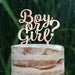 Cake Topper (Boy or Girl?) Babyparty Baby Shower Torte Deko (Beere)