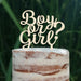 Cake Topper (Boy or Girl?) Babyparty Baby Shower Torte Deko (Beere)