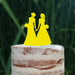 Cake Topper (Frauenpaar), Mrs & Mrs, Hochzeit, Verlobung, Trauung, Acryl/Holz, Tortenstecker, Tortenfigur, Tortendeko, Hochzeitstorte, Frau und Frau, Gay, Lesbisch, Cake Board (Beere)
