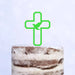 Cake Topper (Friedenstaube) Kreuz Taufe Konfirmation Kommunion Torte Kuchen Deko (Beere)