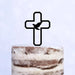 Cake Topper (Friedenstaube) Kreuz Taufe Konfirmation Kommunion Torte Kuchen Deko (Beere)
