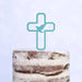 Cake Topper (Friedenstaube) Kreuz Taufe Konfirmation Kommunion Torte Kuchen Deko (Beere)