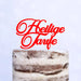 Cake Topper (Heilige Taufe) Acryl/Holz, Tortenstecker, Tortenaufsatz, Torte, Kuchen, Stecker, Deko, Caketopper (Beere)