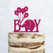 Cake Topper (It's a Boy) Junge Baby Party Shower Torte Kuchen Deko (Beere)