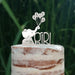 Cake Topper (It's a Girl) Mädchen Babyparty Shower Torte Deko Kuchen (Beere)