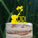Cake Topper (It's a Girl) Mädchen Babyparty Shower Torte Deko Kuchen (Beere)