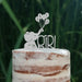 Cake Topper (It's a Girl) Mädchen Babyparty Shower Torte Deko Kuchen (Beere)
