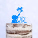 Cake Topper (It's a Girl) Mädchen Babyparty Shower Torte Deko Kuchen (Beere)