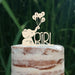 Cake Topper (It's a Girl) Mädchen Babyparty Shower Torte Deko Kuchen (Beere)