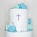 Cake Topper (Kleines Kreuz) Acryl/Holz, Taufe, Kommunion, Konfirmation, Firmung, Tortenstecker, Torte, Kuchen, Stecker, Tischdeko, Streudeko, Caketopper, Cake Board becline
