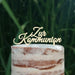 Cake Topper (Zur Kommunion) Acryl/Holz, Tortenstecker, Torte, Kuchen, Stecker, Deko, Caketopper (Beere)