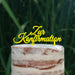 Cake Topper (Zur Konfirmation) Acryl/Holz, Tortenstecker, Torte, Kuchen, Stecker, Deko, Caketopper (Beere)