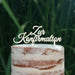 Cake Topper (Zur Konfirmation) Acryl/Holz, Tortenstecker, Torte, Kuchen, Stecker, Deko, Caketopper (Beere)