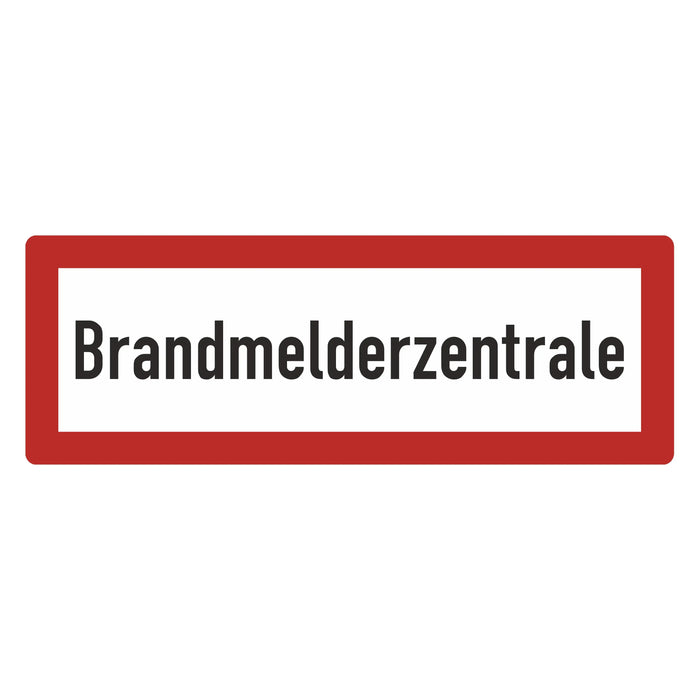 Hinweisschild - Brandschutzeinrichtung - Einsatzhinweise - StVO - DIN 4066 - Für Innen und Aussen - PVC Aufkleber - selbstklebend - 105x297mm becline