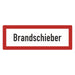 Hinweisschild - Brandschutzeinrichtung - Einsatzhinweise - StVO - DIN 4066 - Für Innen und Aussen - PVC Aufkleber - selbstklebend - 105x297mm becline