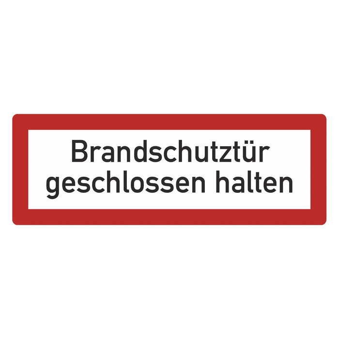 Hinweisschild - Brandschutzeinrichtung - Einsatzhinweise - StVO - DIN 4066 - Für Innen und Aussen - PVC Aufkleber - selbstklebend - 105x297mm becline