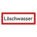 Hinweisschild - Brandschutzeinrichtung - Einsatzhinweise - StVO - DIN 4066 - Für Innen und Aussen - PVC Aufkleber - selbstklebend - 105x297mm becline