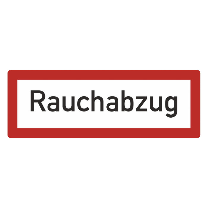 Hinweisschild - Brandschutzeinrichtung - Einsatzhinweise - StVO - DIN 4066 - Für Innen und Aussen - PVC Aufkleber - selbstklebend - 105x297mm becline