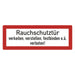 Hinweisschild - Brandschutzeinrichtung - Einsatzhinweise - StVO - DIN 4066 - Für Innen und Aussen - PVC Aufkleber - selbstklebend - 105x297mm becline