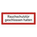 Hinweisschild - Brandschutzeinrichtung - Einsatzhinweise - StVO - DIN 4066 - Für Innen und Aussen - PVC Aufkleber - selbstklebend - 105x297mm becline