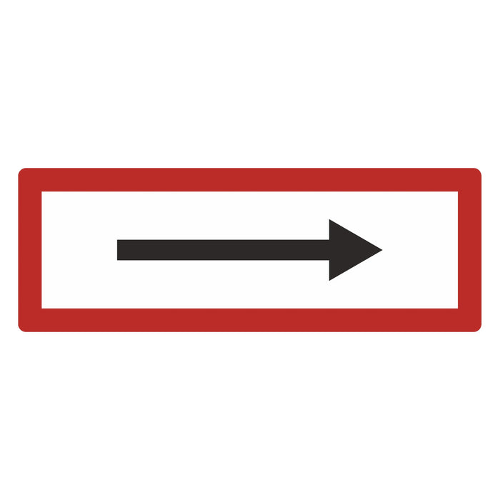 Hinweisschild - Brandschutzeinrichtung - Einsatzhinweise - StVO - DIN 4066 - Für Innen und Aussen - PVC Aufkleber - selbstklebend - 105x297mm becline