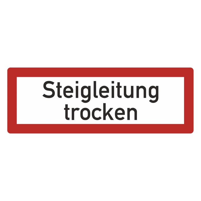Hinweisschild - Brandschutzeinrichtung - Einsatzhinweise - StVO - DIN 4066 - Für Innen und Aussen - PVC Aufkleber - selbstklebend - 105x297mm becline
