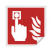 Schild Brandmelder F005 - ASR A1.3 - DIN EN ISO 7010 - Brandschutzzeichen für Innen und Aussen - PVC selbstklebend becline